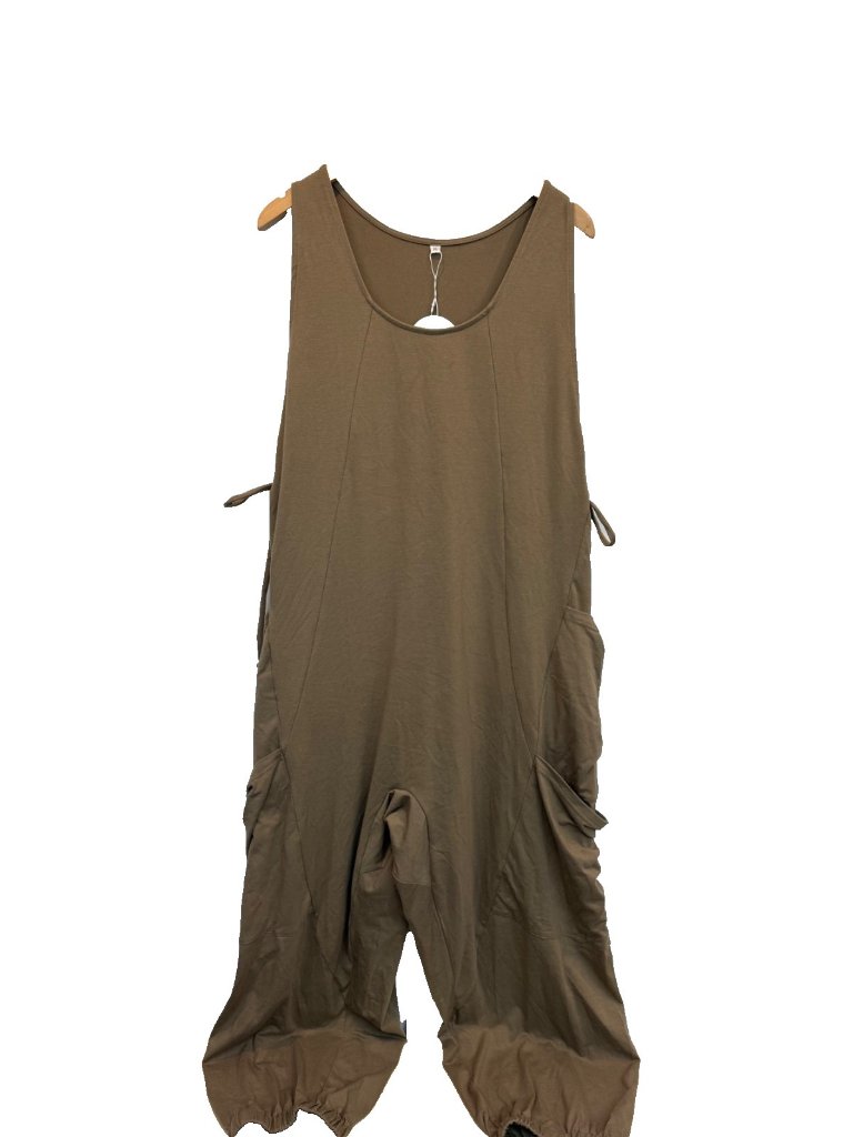 Anrabess Women's Overall Jogger Jumpsuit Baggy Harem Pants Pockets Size Xl — image 2 of 8